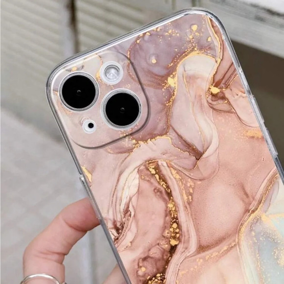 ⚠️Clearance iPhone 12/Pro/Pro Max Pink Marble Phone Case - Picture 4 of 4